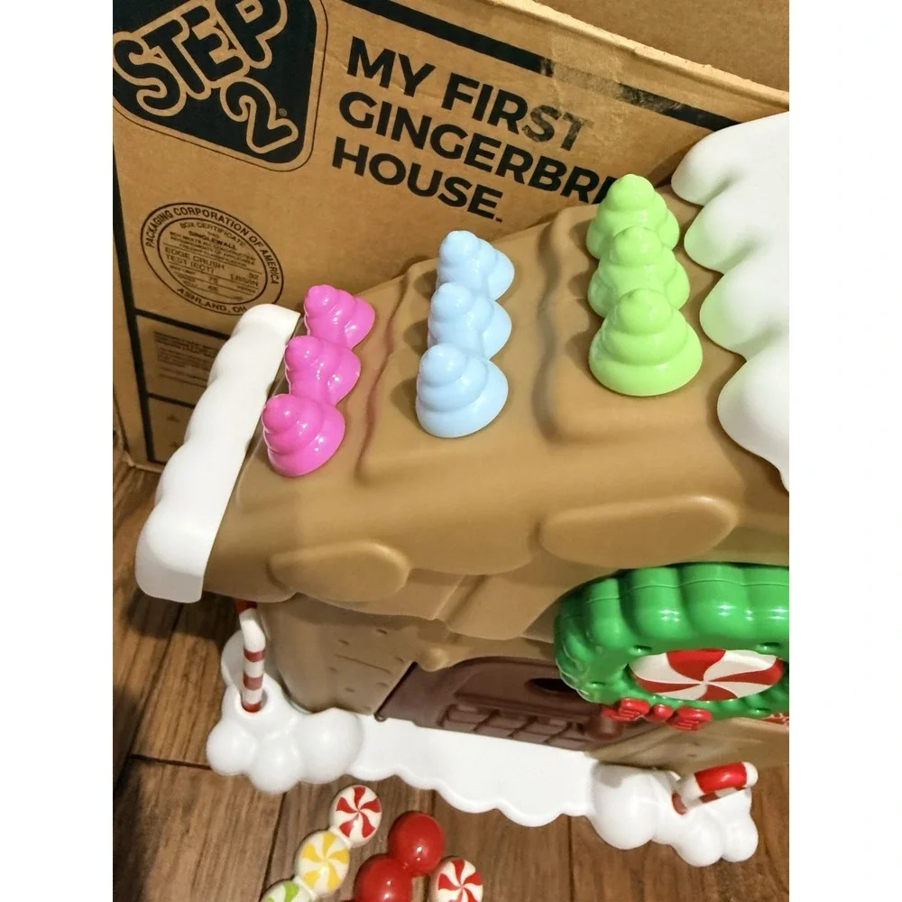Step 2 My First Gingerbread House Interactive‎ Toy Christmas -COMPLETE, TESTED